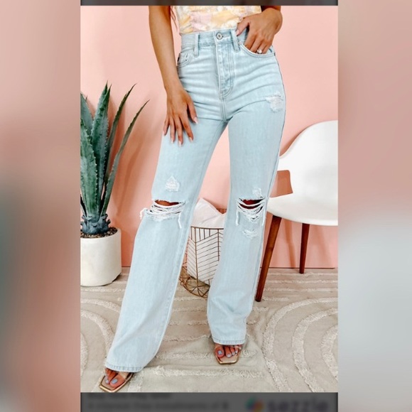 Kancan high rise flare jeans size 28 - Picture 5 of 5